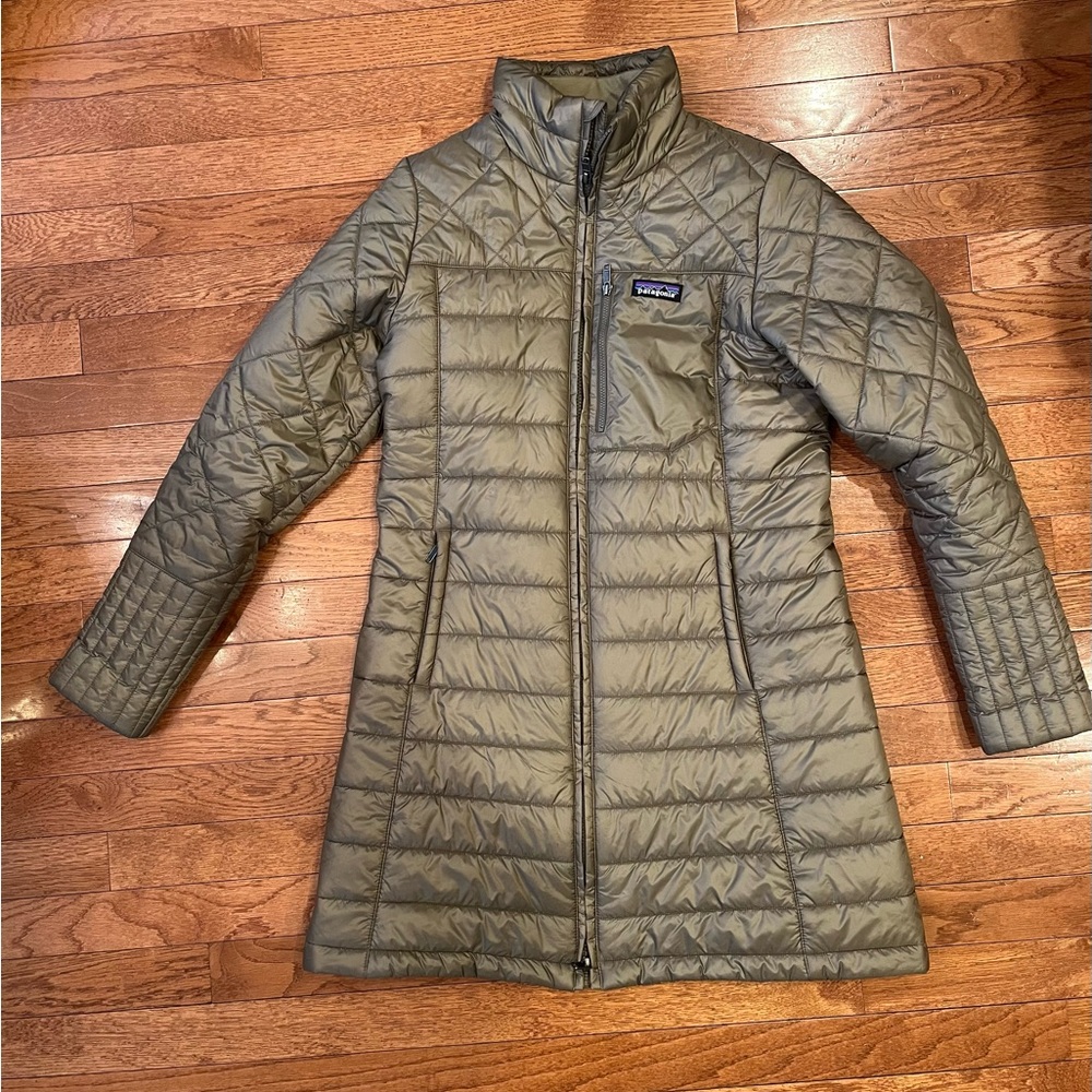 Patagonia Olive Puffer Jacket